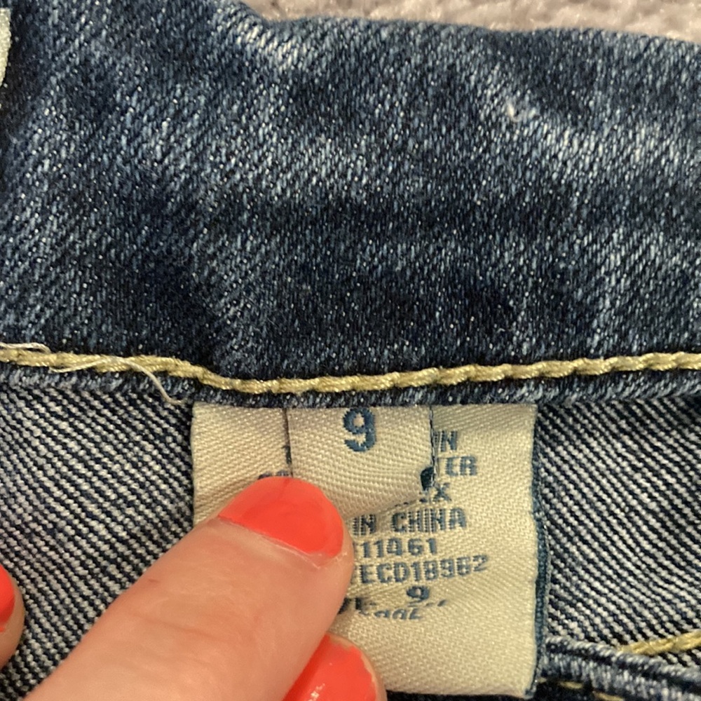 ❌SOLD on VINTED❌ - Paris Blues Juniors Jeans Shorts Size 9 - Picture 7 of 13